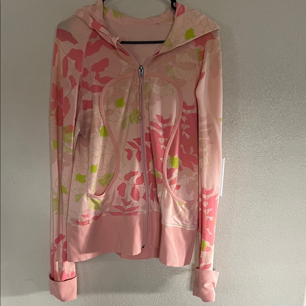lululemon athletica Pink Floral Jacket